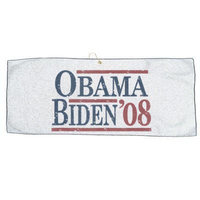 Vintage Barack Obama Joe Biden 2008 Large Microfiber Waffle Golf Towel