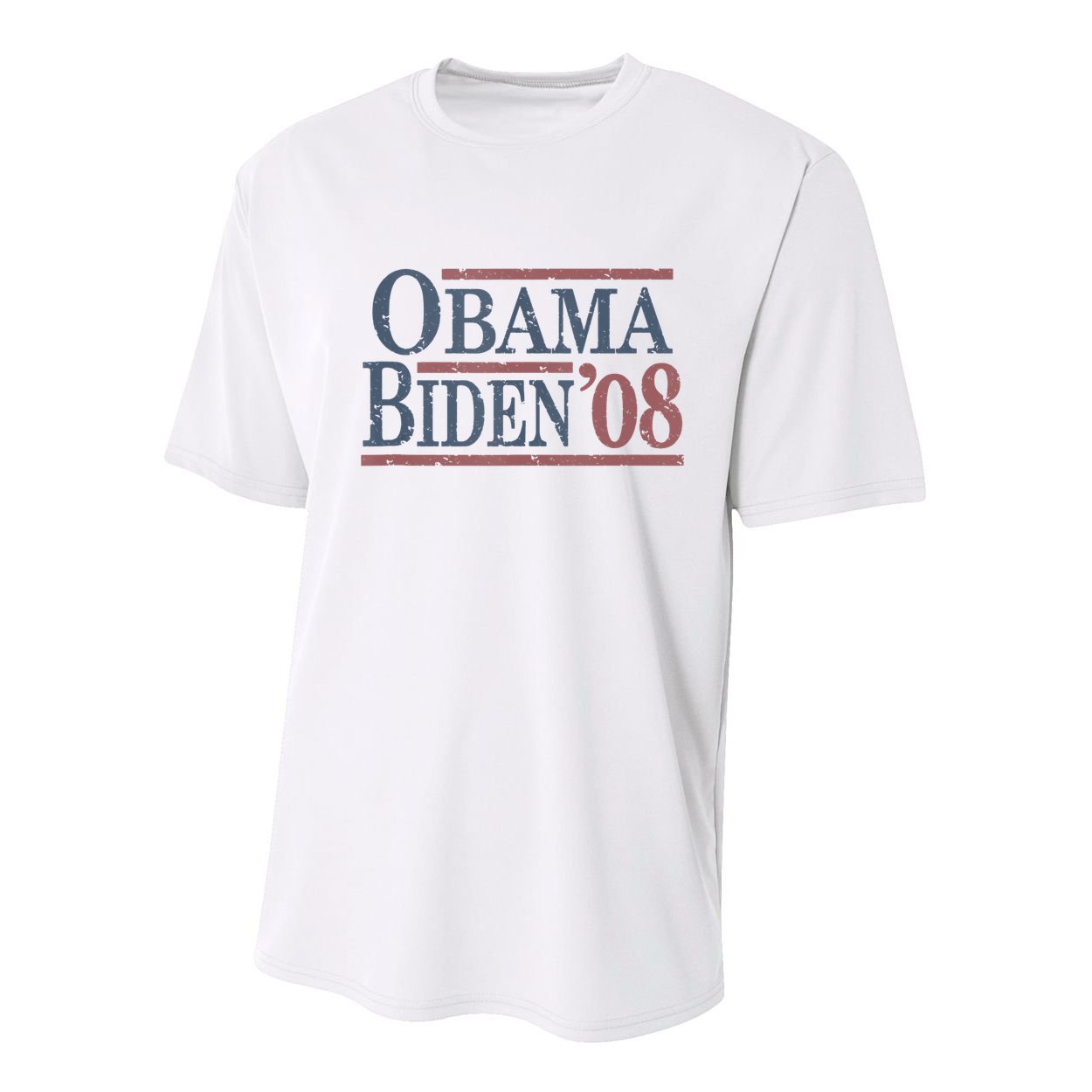 Vintage Barack Obama Joe Biden 2008 Youth Performance Sprint T-Shirt