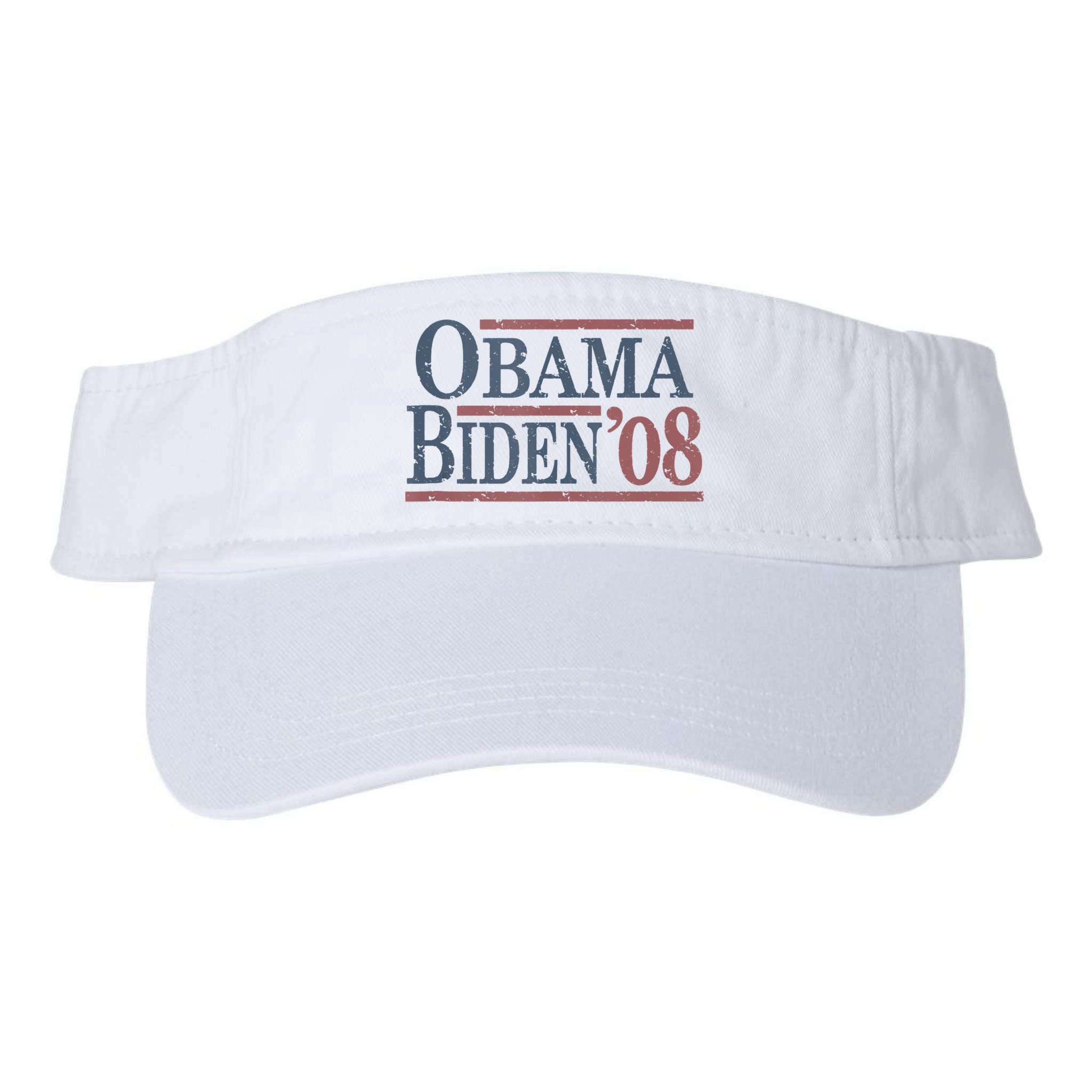 Vintage Barack Obama Joe Biden 2008 Visor