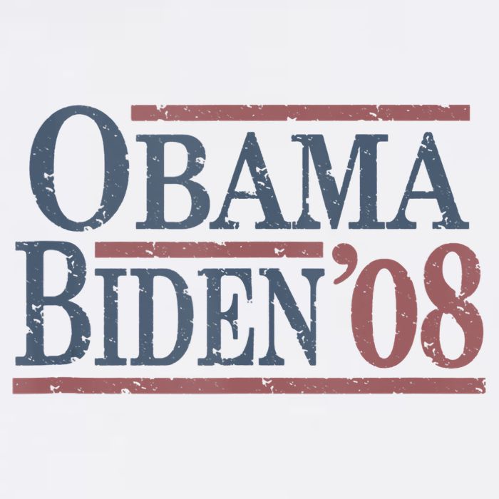 Vintage Barack Obama Joe Biden 2008 Visor