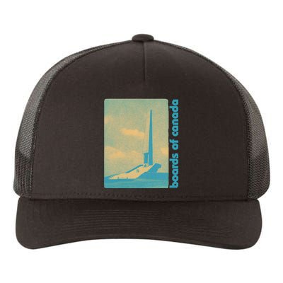 Vintage Boards Of Canada Retro Original Fan Art Design Yupoong Adult 5-Panel Trucker Hat