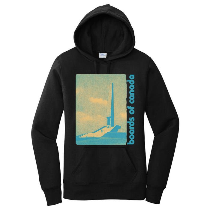 Vintage Boards Of Canada Retro Original Fan Art Design Women's Pullover Hoodie