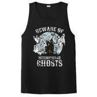 Vintage Beware Of Hitchhiking Ghosts Fun Halloween Party PosiCharge Competitor Tank