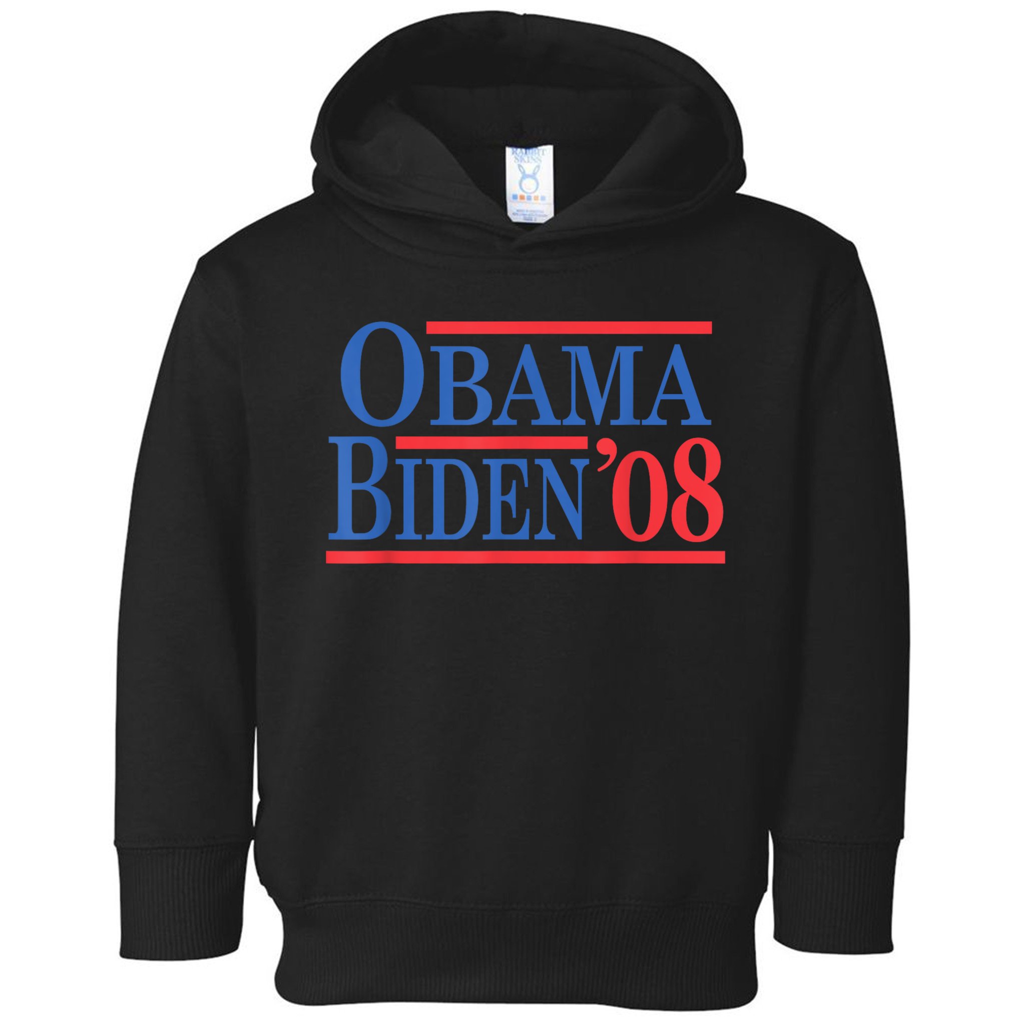 Vintage Barack Obama Joe Biden 2008 Toddler Hoodie