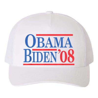 Vintage Barack Obama Joe Biden 2008 Yupoong Adult 5-Panel Trucker Hat