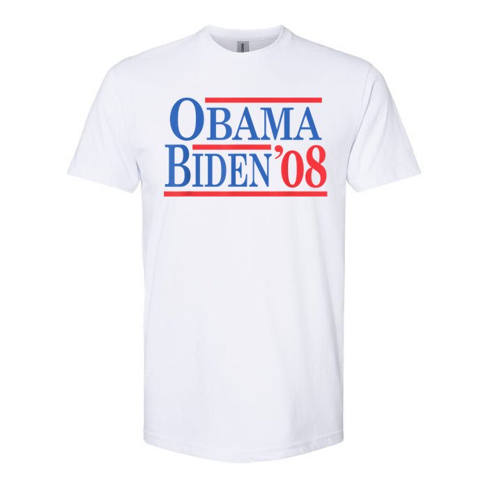 Vintage Barack Obama Joe Biden 2008 Softstyle CVC T-Shirt