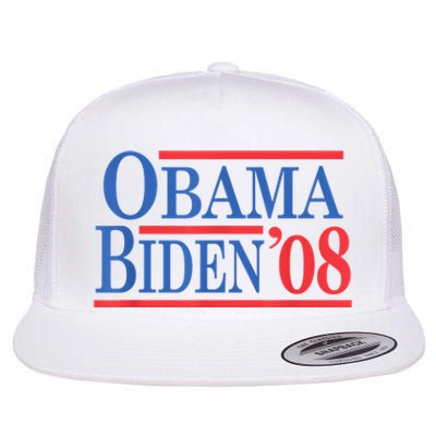 Vintage Barack Obama Joe Biden 2008 Flat Bill Trucker Hat