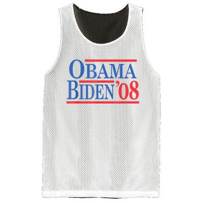 Vintage Barack Obama Joe Biden 2008 Mesh Reversible Basketball Jersey Tank