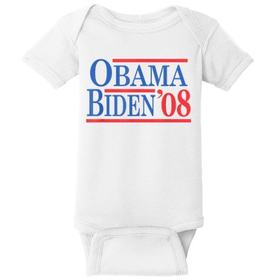 Vintage Barack Obama Joe Biden 2008 Baby Bodysuit