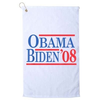 Vintage Barack Obama Joe Biden 2008 Golf Towel