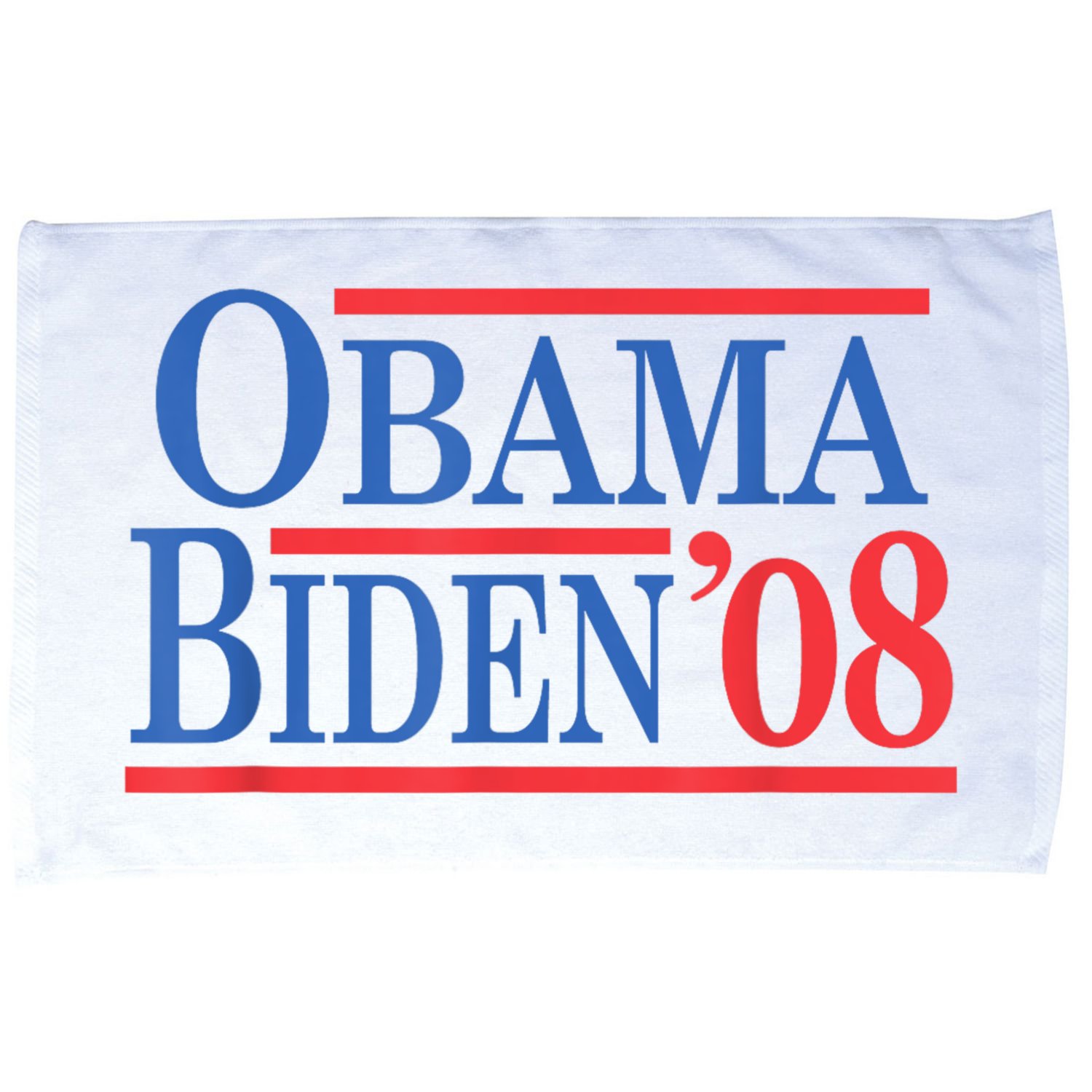 Vintage Barack Obama Joe Biden 2008 Microfiber Hand Towel