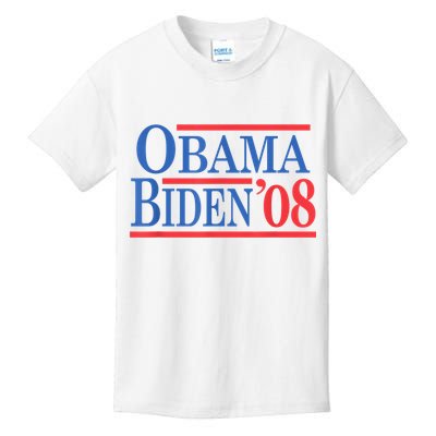 Vintage Barack Obama Joe Biden 2008 Kids T-Shirt