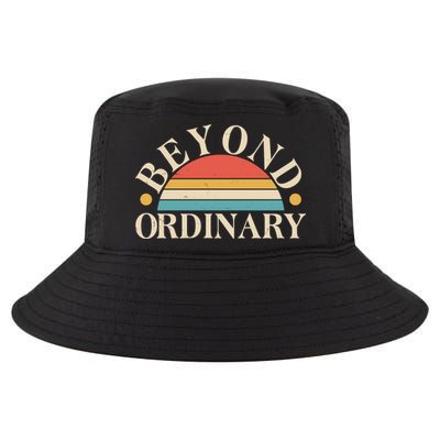 Vintage Beyond Ordinary Cool Comfort Performance Bucket Hat