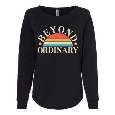 Vintage Beyond Ordinary Womens California Wash Sweatshirt