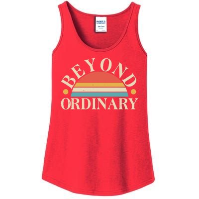 Vintage Beyond Ordinary Ladies Essential Tank