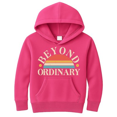 Vintage Beyond Ordinary Kids Hoodie