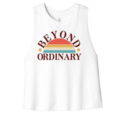 Vintage Beyond Ordinary Women's Racerback Cropped Tank