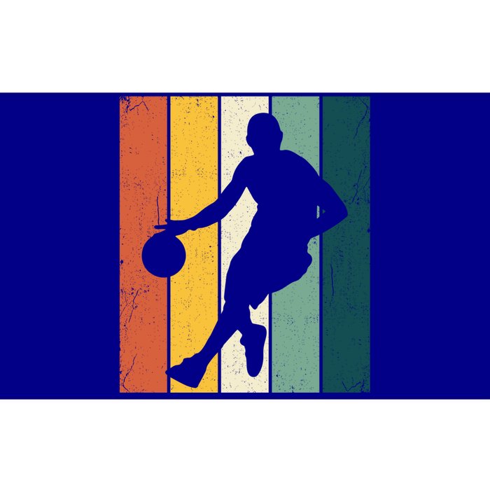 Vintage Basketball Player Dad Mom Brother Gift Bumper Sticker