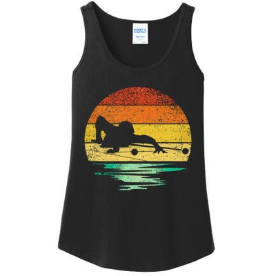 Vintage Billiards Pool Retro Sunset Billiards Ladies Essential Tank