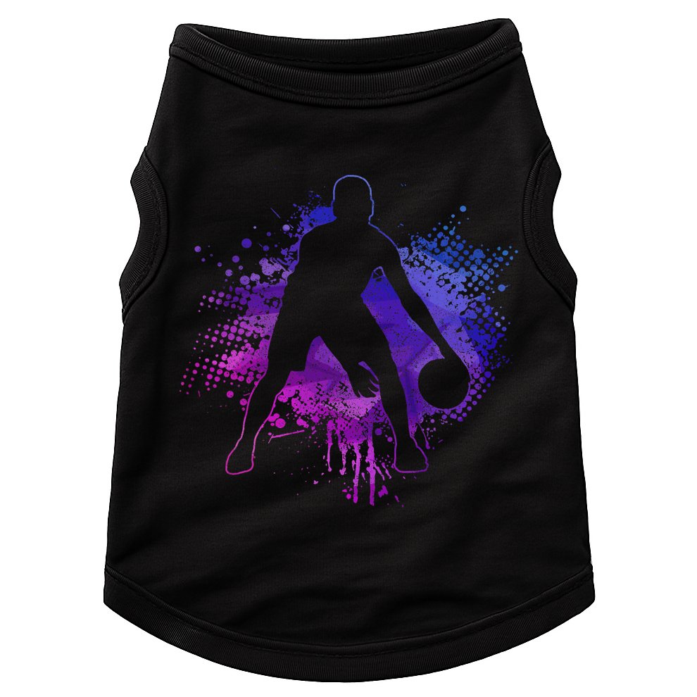 Vintage Bball Player Trainer Sport Baller Doggie Tank