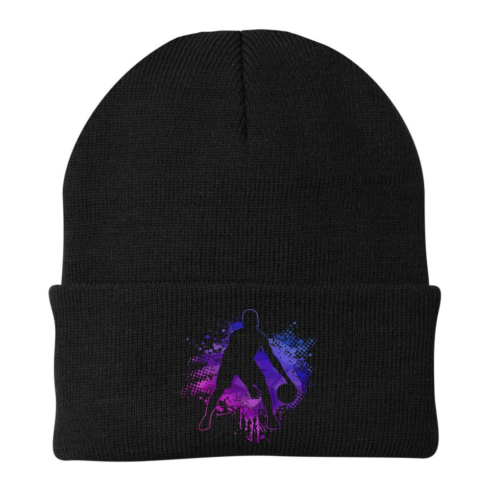 Vintage Bball Player Trainer Sport Baller Beanie