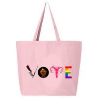 Vote Blm P.R.O C.H.O.I.C.E Gun Lgbtq+ 25L Jumbo Tote