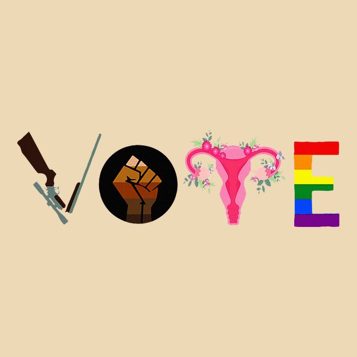 Vote Blm P.R.O C.H.O.I.C.E Gun Lgbtq+ Bag