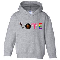 Vote Blm P.R.O C.H.O.I.C.E Gun Lgbtq+ Toddler Hoodie