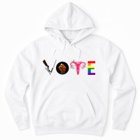 Vote Blm P.R.O C.H.O.I.C.E Gun Lgbtq+ Hoodie