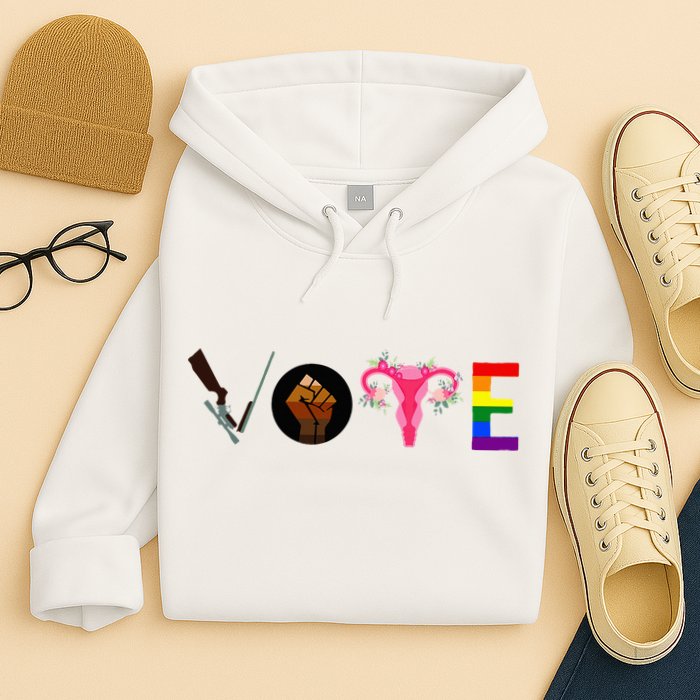 Vote Blm P.R.O C.H.O.I.C.E Gun Lgbtq+ Hoodie
