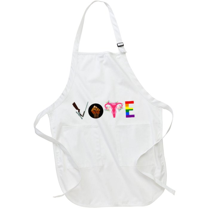 Vote Blm P.R.O C.H.O.I.C.E Gun Lgbtq+ Apron