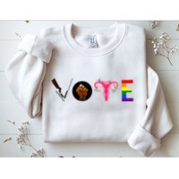 Vote Blm P.R.O C.H.O.I.C.E Gun Lgbtq+ Sweatshirt