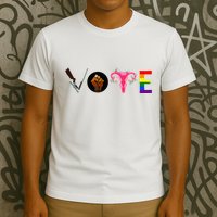 Vote Blm P.R.O C.H.O.I.C.E Gun Lgbtq+ T-Shirt