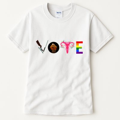 Vote Blm P.R.O C.H.O.I.C.E Gun Lgbtq+ Tall T-Shirt
