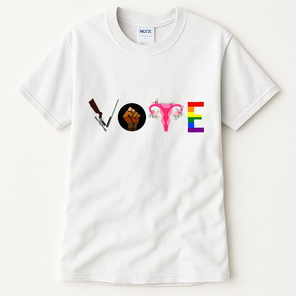 Vote Blm P.R.O C.H.O.I.C.E Gun Lgbtq+ Tall T-Shirt