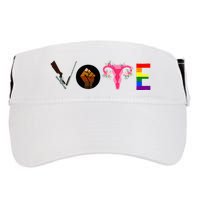 Vote Blm P.R.O C.H.O.I.C.E Gun Lgbtq+ Adult Drive Performance Visor