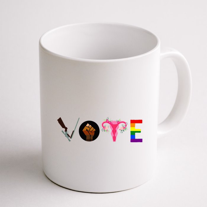 Vote Blm P.R.O C.H.O.I.C.E Gun Lgbtq+ Mug