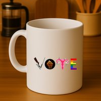Vote Blm P.R.O C.H.O.I.C.E Gun Lgbtq+ Mug