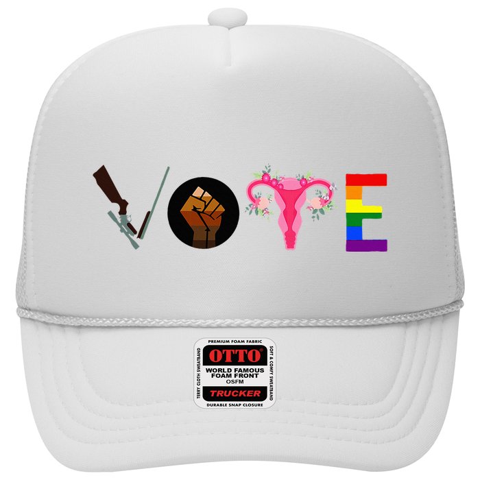 Vote Blm P.R.O C.H.O.I.C.E Gun Lgbtq+ Hat