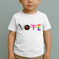 Vote Blm P.R.O C.H.O.I.C.E Gun Lgbtq+ Toddler T-Shirt