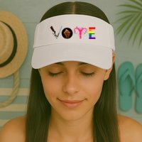 Vote Blm P.R.O C.H.O.I.C.E Gun Lgbtq+ Visor