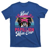 Vintage Best Papillion Mom Ever Gift T-Shirt