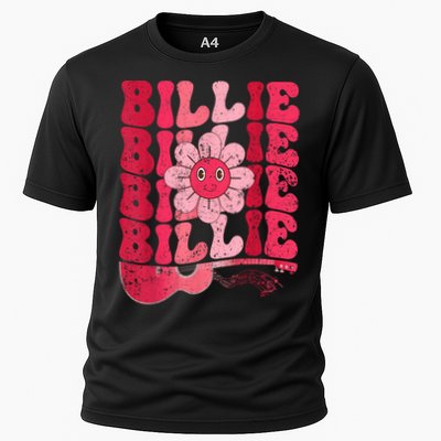 Vintage Billie Personalized Name I Love Billie Groovy Performance Shirt