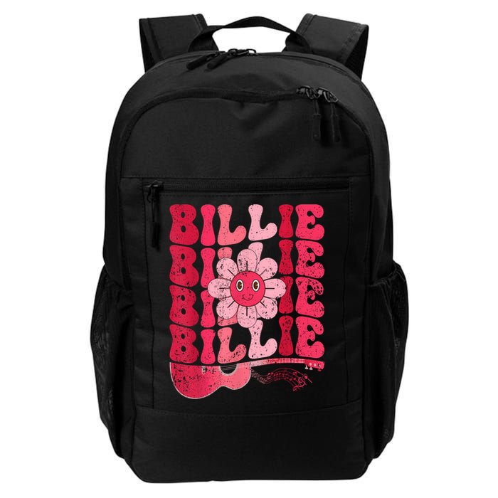 Vintage Billie Personalized Name I Love Billie Groovy Backpack