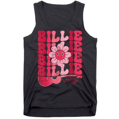 Vintage Billie Personalized Name I Love Billie Groovy Tank Top
