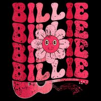 Vintage Billie Personalized Name I Love Billie Groovy Visor