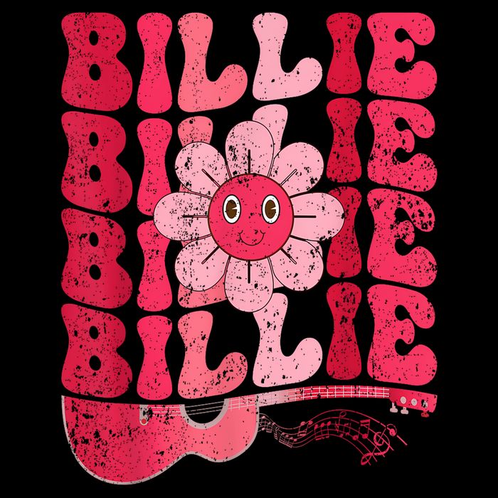 Vintage Billie Personalized Name I Love Billie Groovy Visor