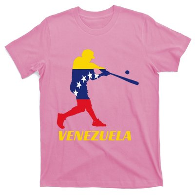 Venezuelan Baseball Player Batter National Team Flag Gift T-Shirt