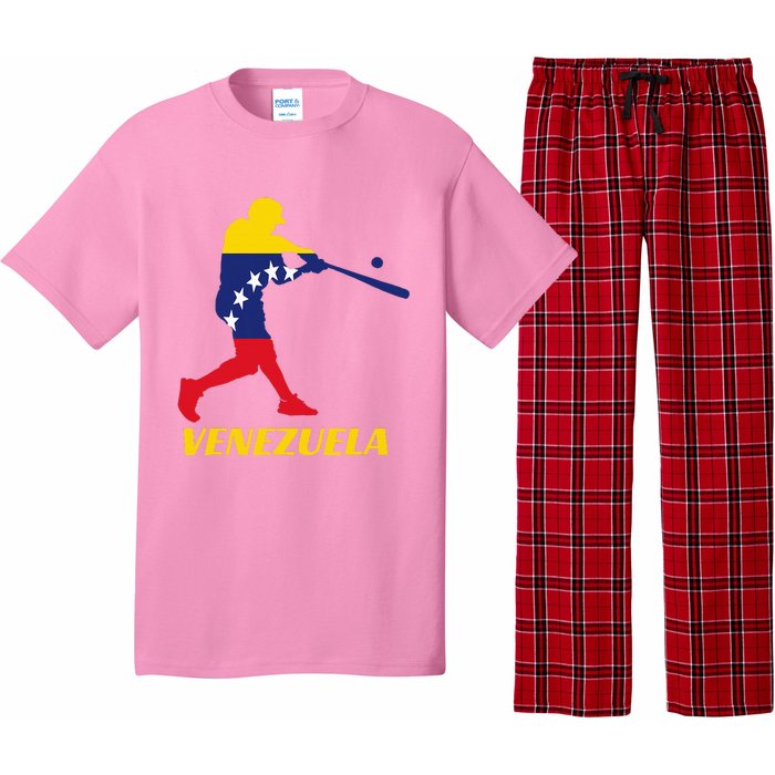 Venezuelan Baseball Player Batter National Team Flag Gift Pajama Set