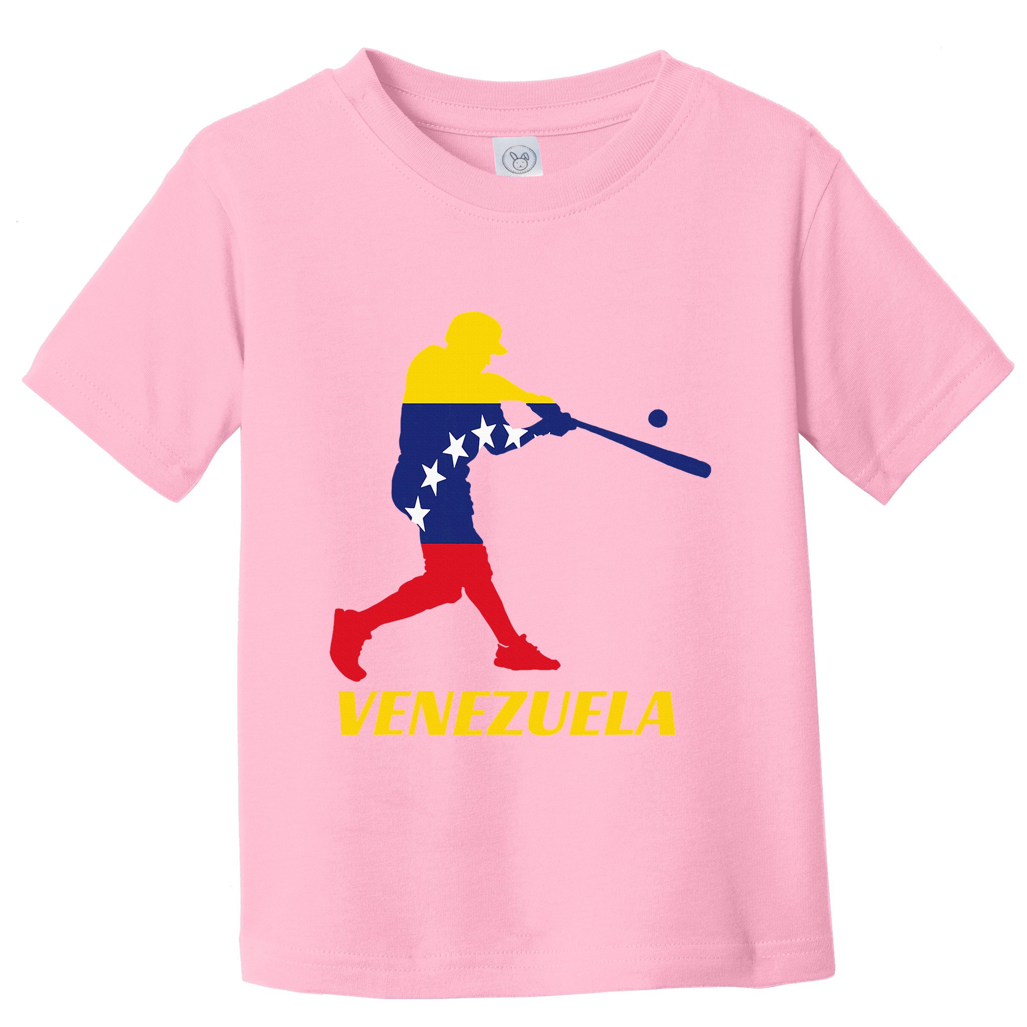 Venezuelan Baseball Player Batter National Team Flag Gift Toddler T-Shirt
